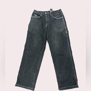 Rocawear Men's Dark Gray Relaxed Jeans